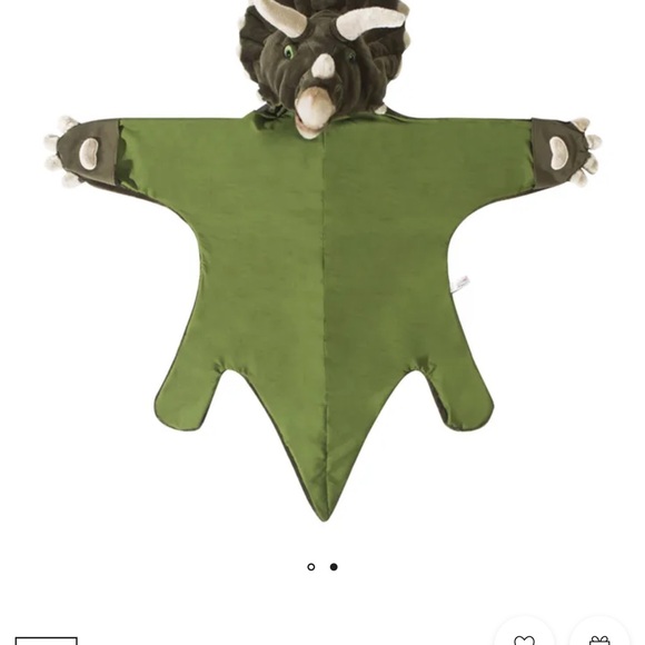 Green Dinosaur Costume Blanket by Wild & Soft